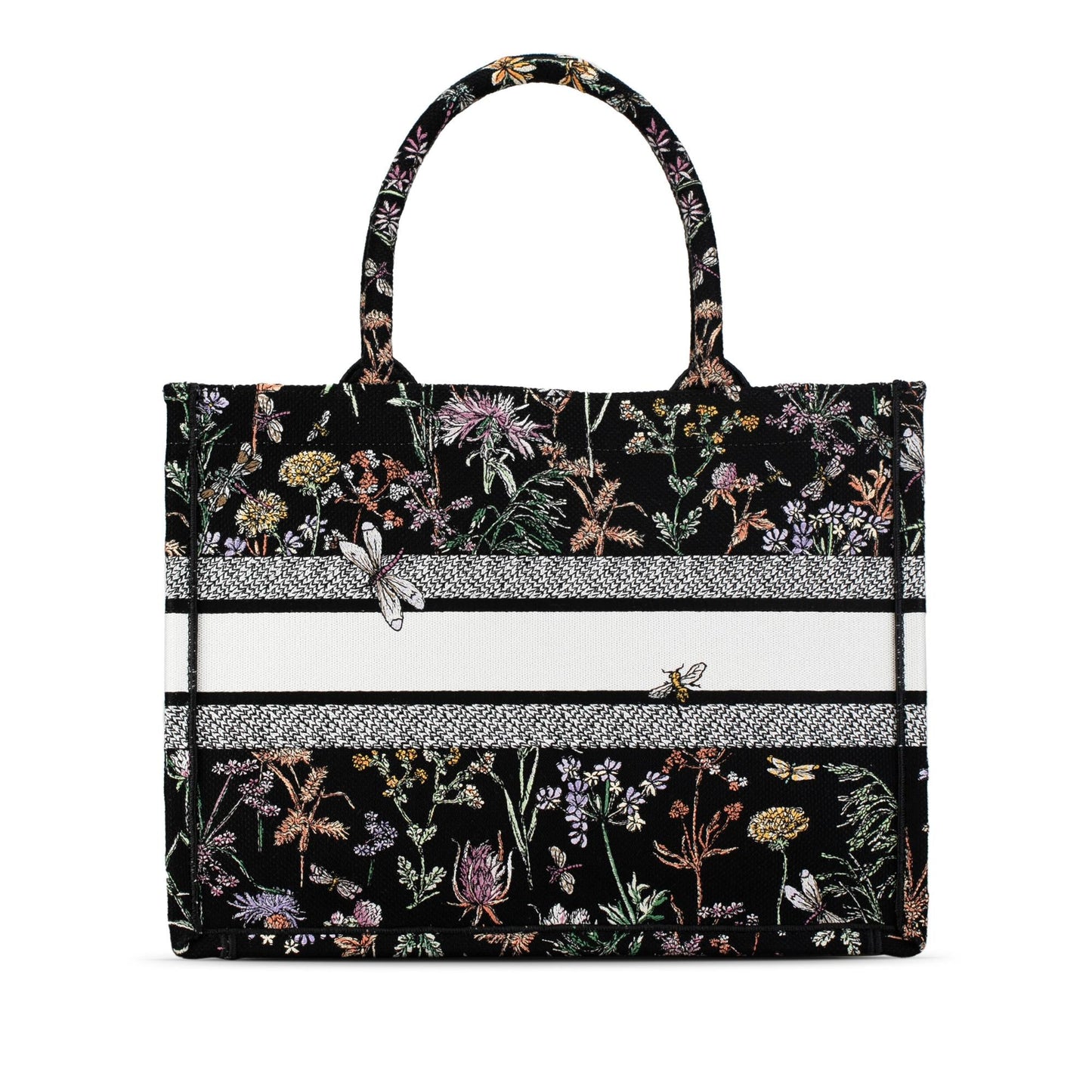 Dior Medium Embroidered Herbarium Book Tote (SHG-kasyJl)