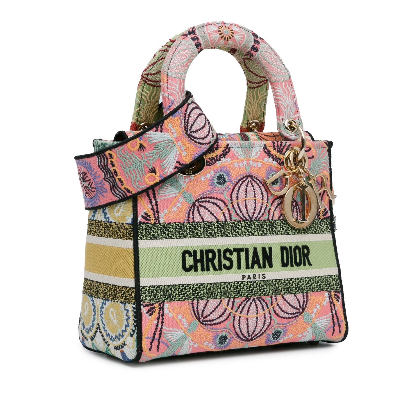 Dior Medium Embroidered In Lights Lady D-Lite (SHG-SQ6wEf)