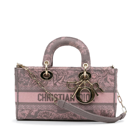 Dior Medium Lady D-Joy Toile de Jouy (SHG-UfANML)