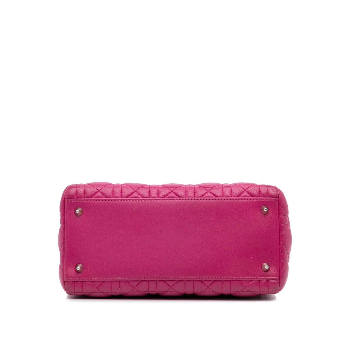 Dior Medium Lambskin Cannage Lady Dior (SHG-vdEMNt)