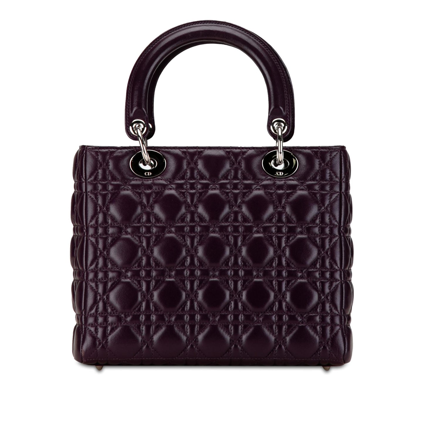 Dior Medium Lambskin Cannage Lady Dior (SHG-XHJvcg)