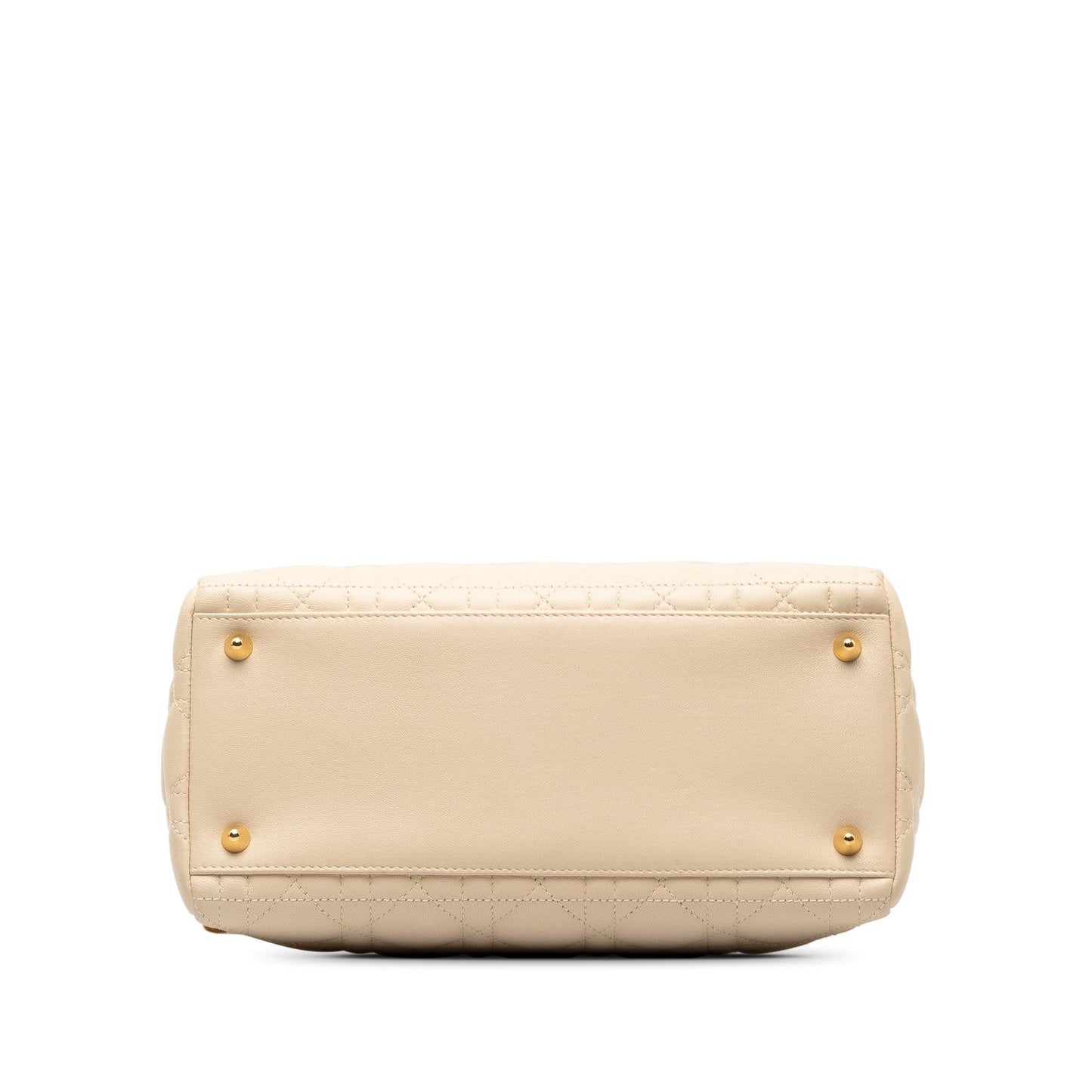 Dior Medium Lambskin Cannage Lady Dior (SHG-RySsWI)