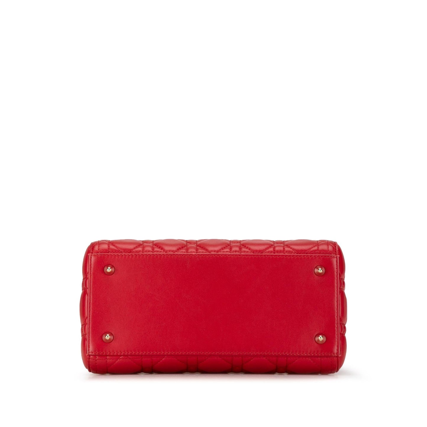 Dior Medium Lambskin Cannage Lady Dior (SHG-fsQoqV)