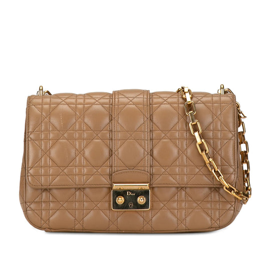 Dior Medium Lambskin Cannage Miss Dior Flap (SHG-cvdE6F)