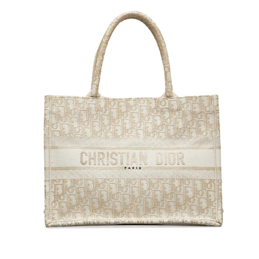 Dior Medium Oblique Book Tote (SHG-9PV0PZ)