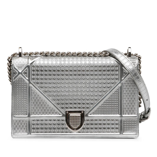 Dior Medium Patent Microcannage Diorama (SHG-ybOsAF)