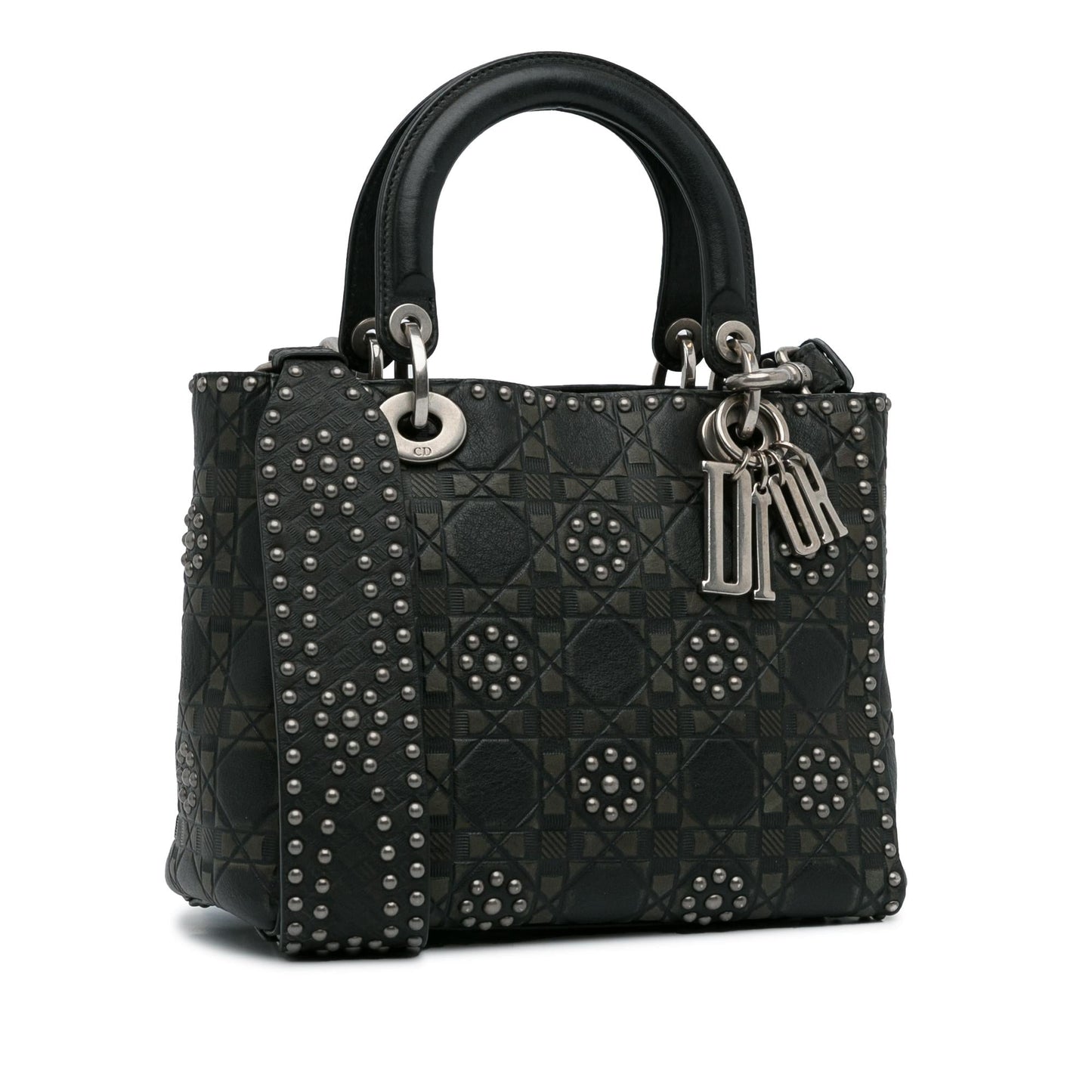 Dior Medium Studded Cannage Supple Lady Dior (SHG-SMh9P5)