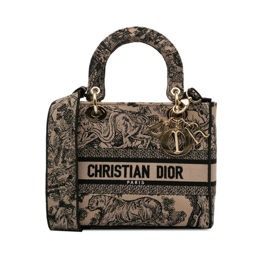 Dior Medium Toile de Jouy Lady D-Lite (SHG-3MNH0C)