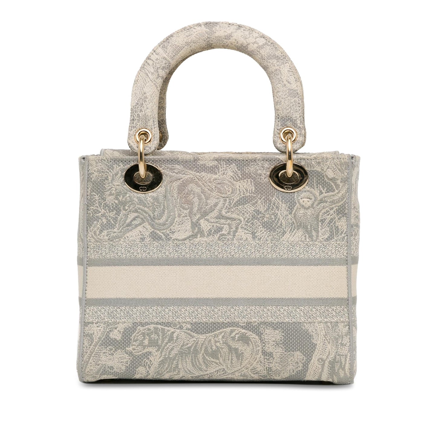 Dior Medium Toile de Jouy Lady D-Lite (SHG-VCAy3g)