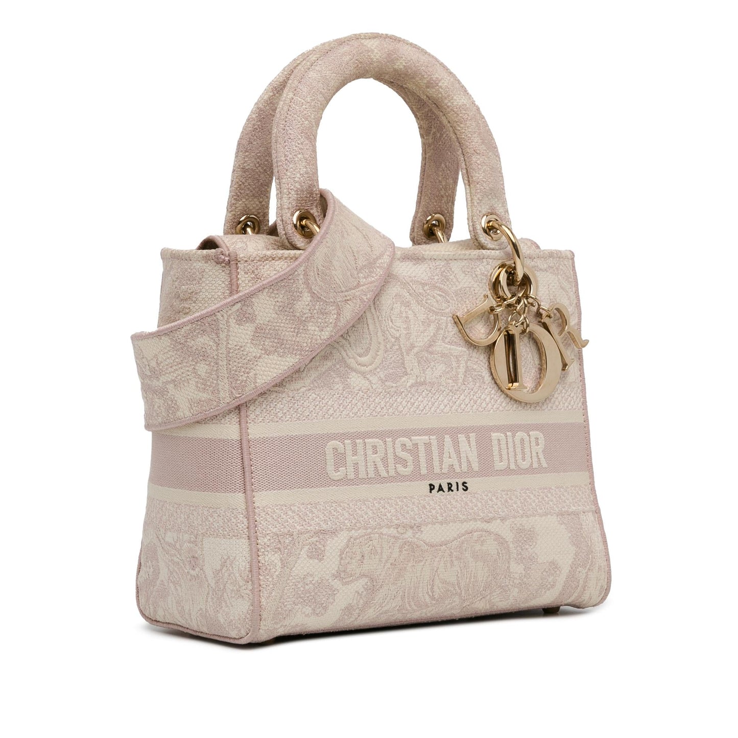 Dior Medium Toile de Jouy Lady D-Lite (SHG-BTm10U)