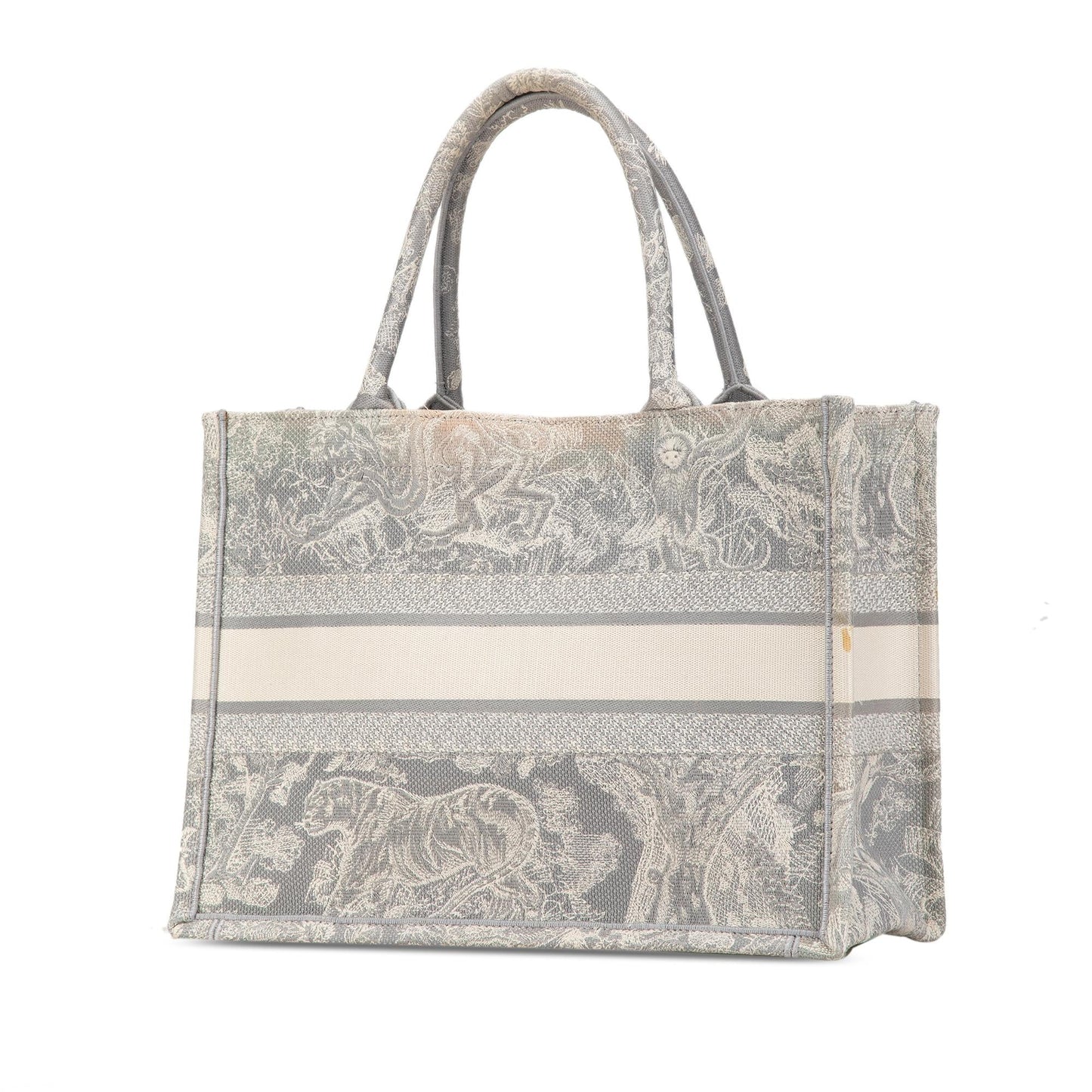 Dior Medium Toile de Jouy Reverse Embroidered Book Tote (SHG-OWlz7x)