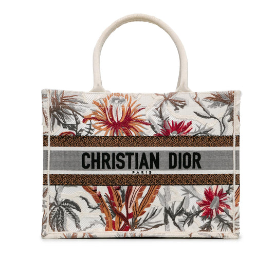 Dior Medium Toile de Jouy Tropicalia Book Tote (SHG-vvMWfh)