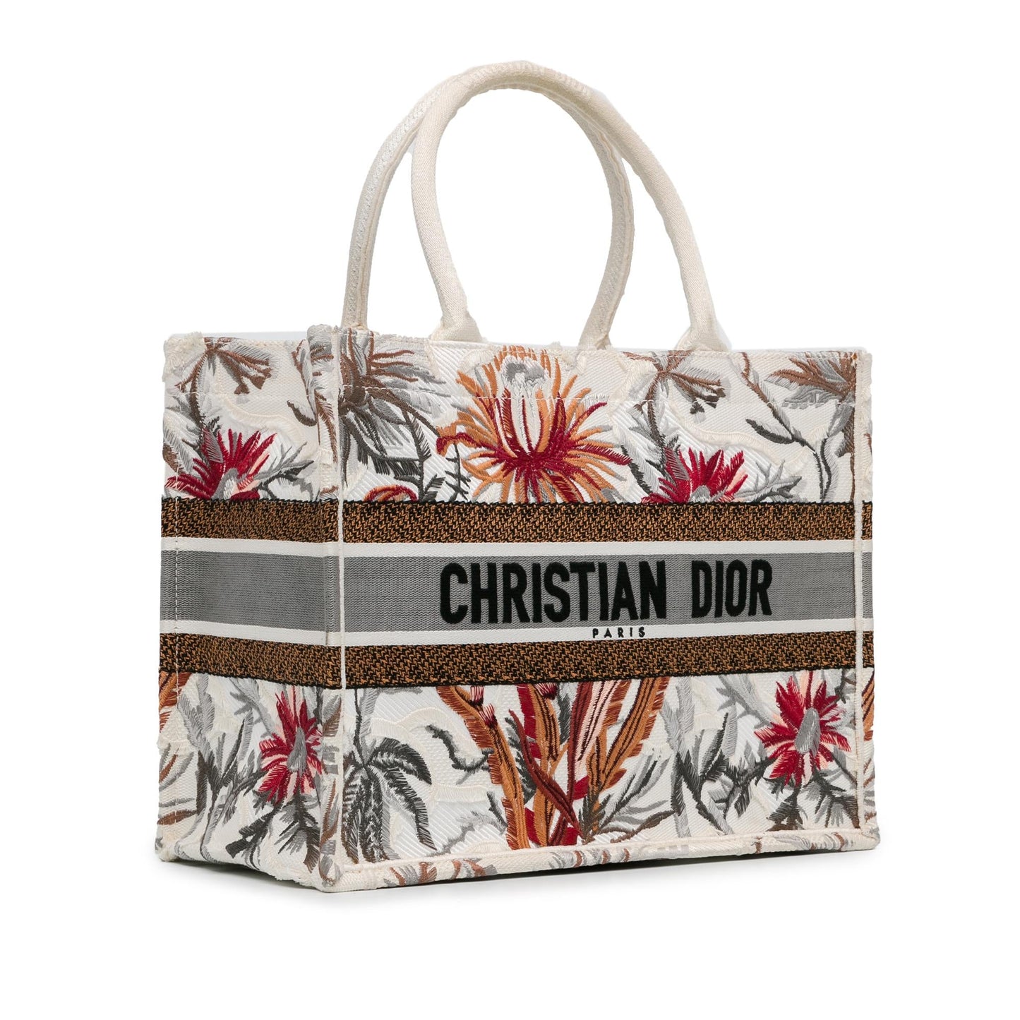 Dior Medium Toile de Jouy Tropicalia Book Tote (SHG-vvMWfh)