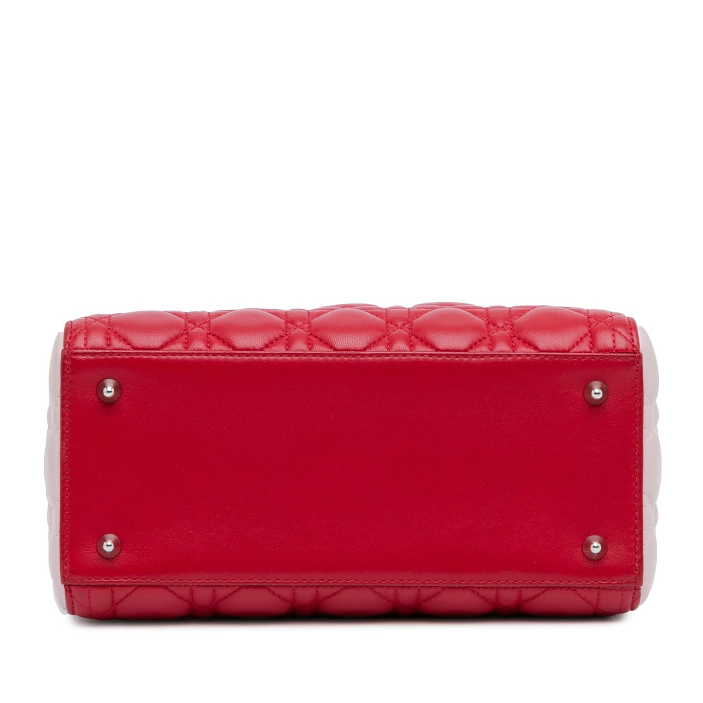 Dior Medium Tricolor Lambskin Cannage Lady Dior (SHG-TCVey2)