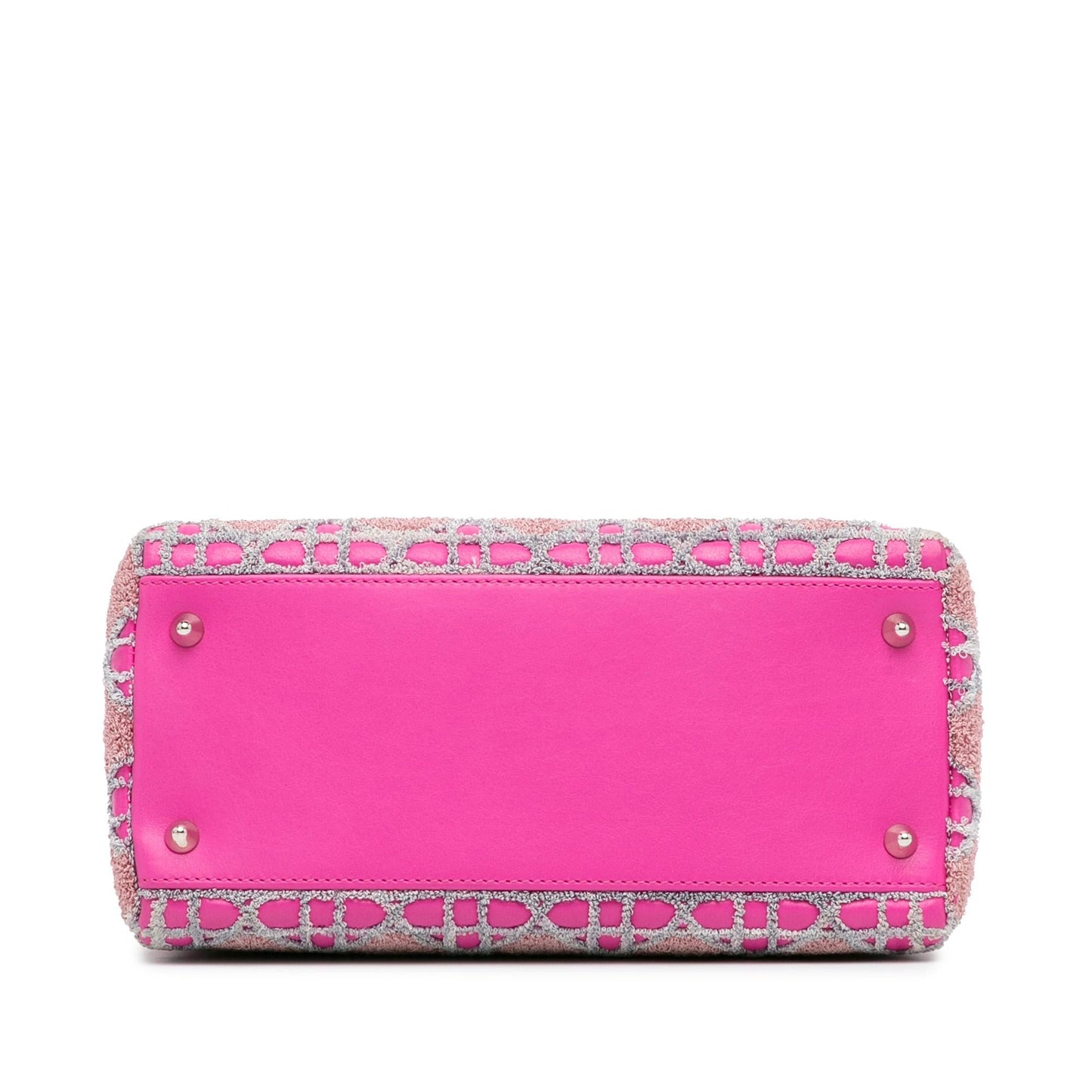Dior Medium Tweed Cannage Lady Dior (SHG-zlf2rU)