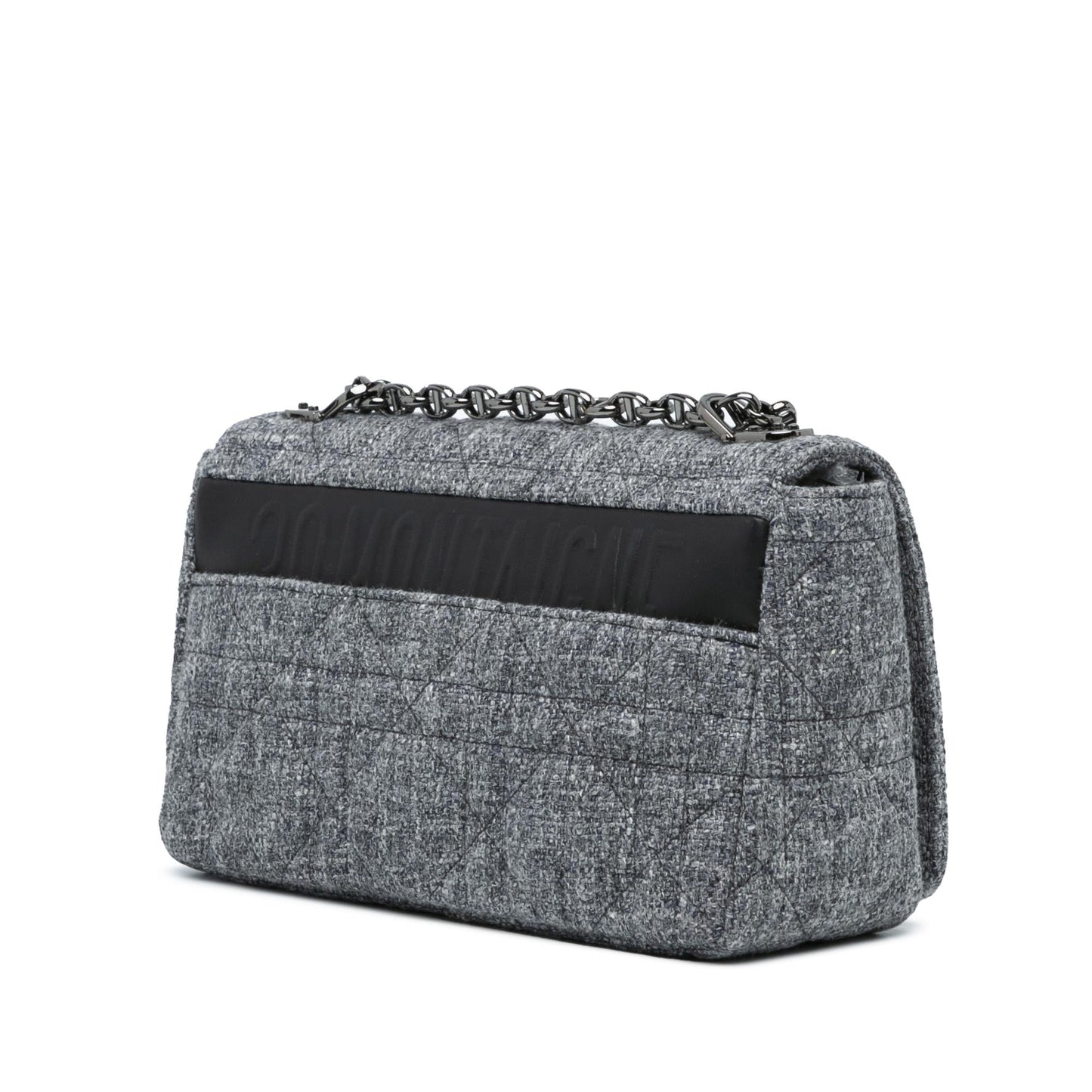 Dior Medium Tweed Macrocannage Caro Bag (SHG-e8o6Vd)