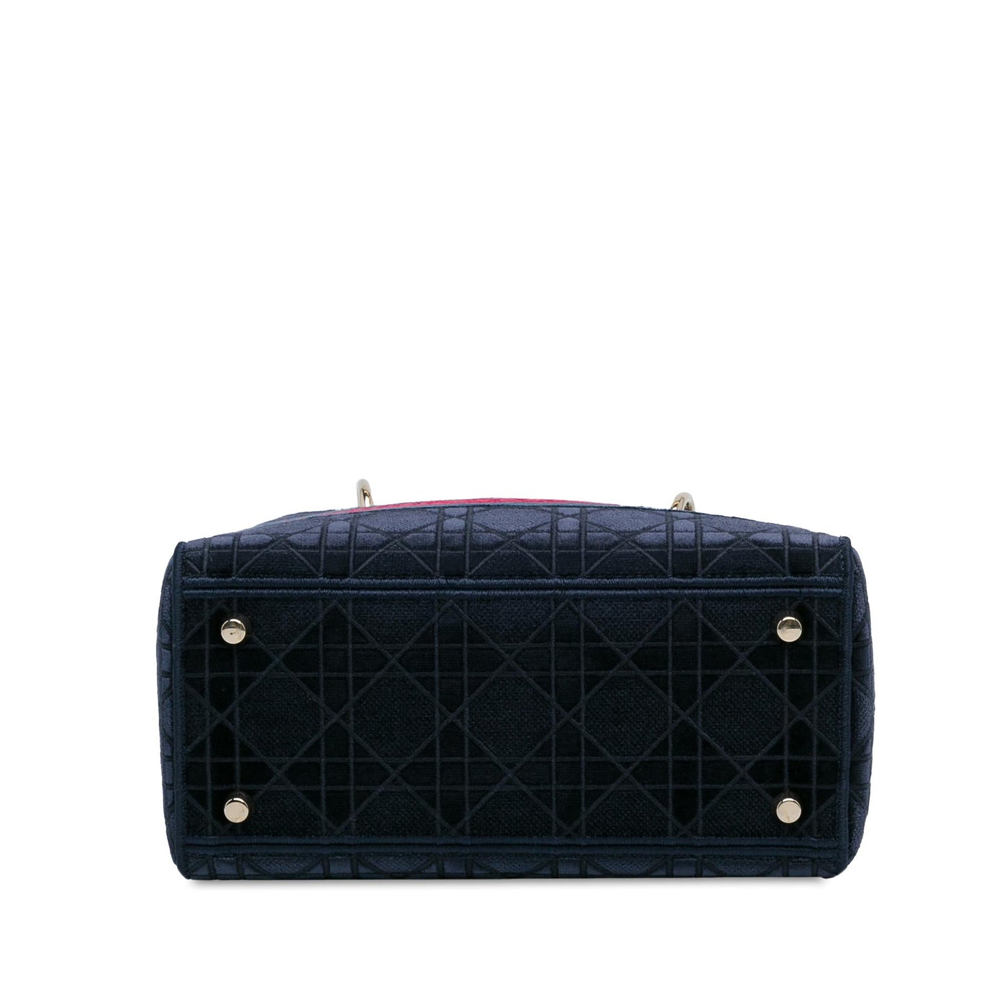 Dior Medium Velvet Cannage Lady D-Lite (SHG-ysoyN0)