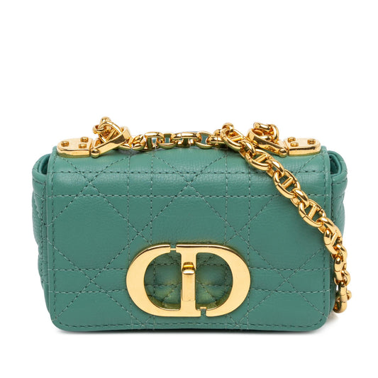Dior Micro Calfskin Cannage Supple Caro Bag (SHG-PPTzcg)