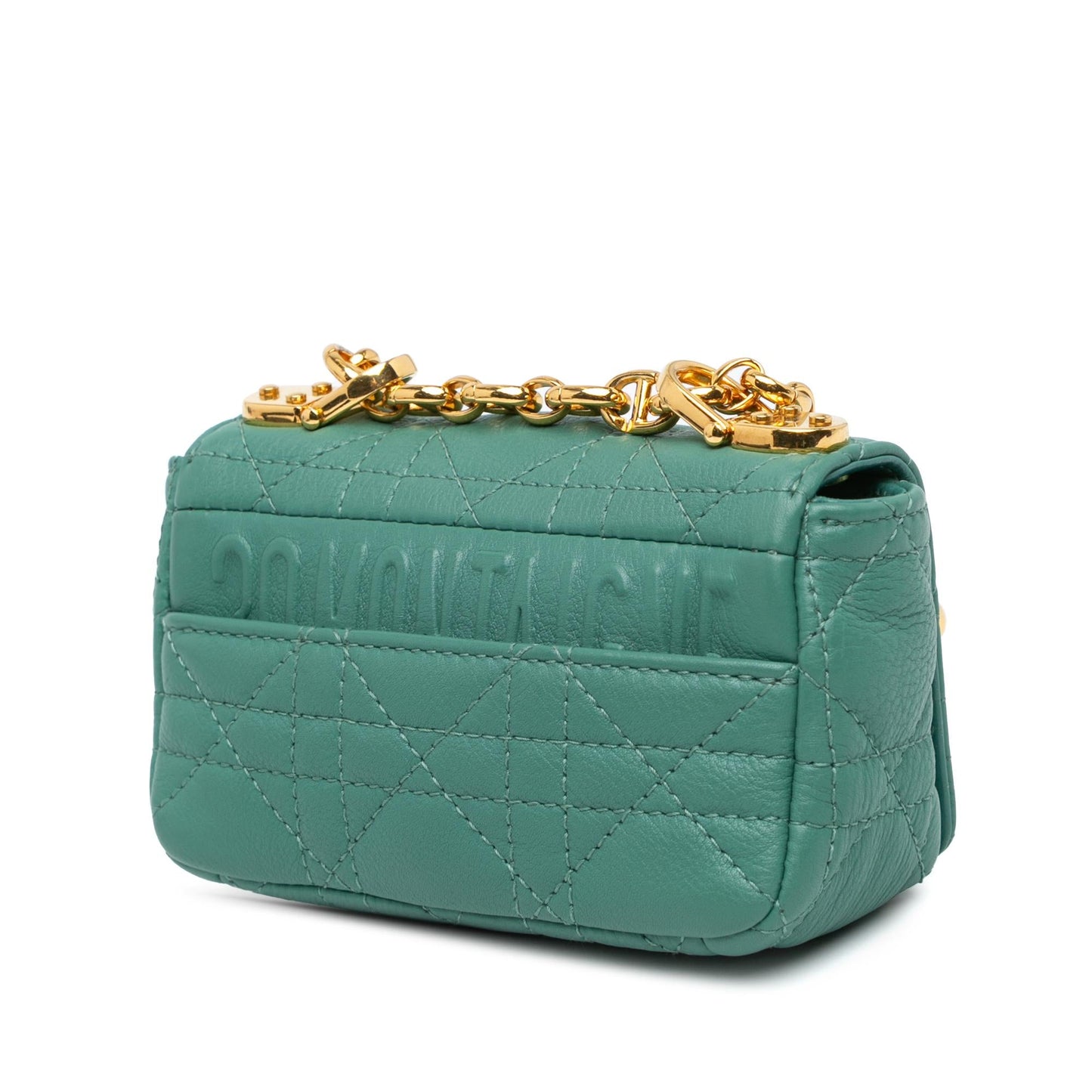 Dior Micro Calfskin Cannage Supple Caro Bag (SHG-PPTzcg)
