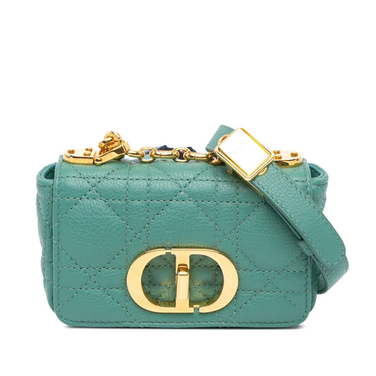 Dior Micro Calfskin Cannage Supple Caro Bag (SHG-4JUQzt)