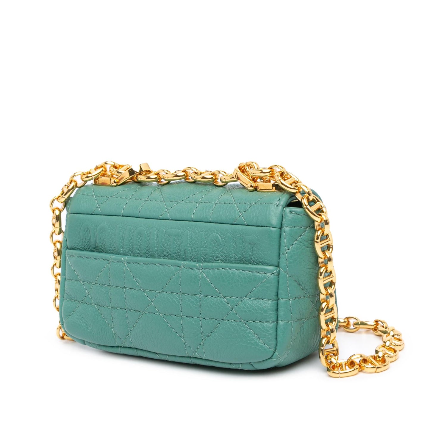Dior Micro Calfskin Cannage Supple Caro Bag (SHG-4JUQzt)