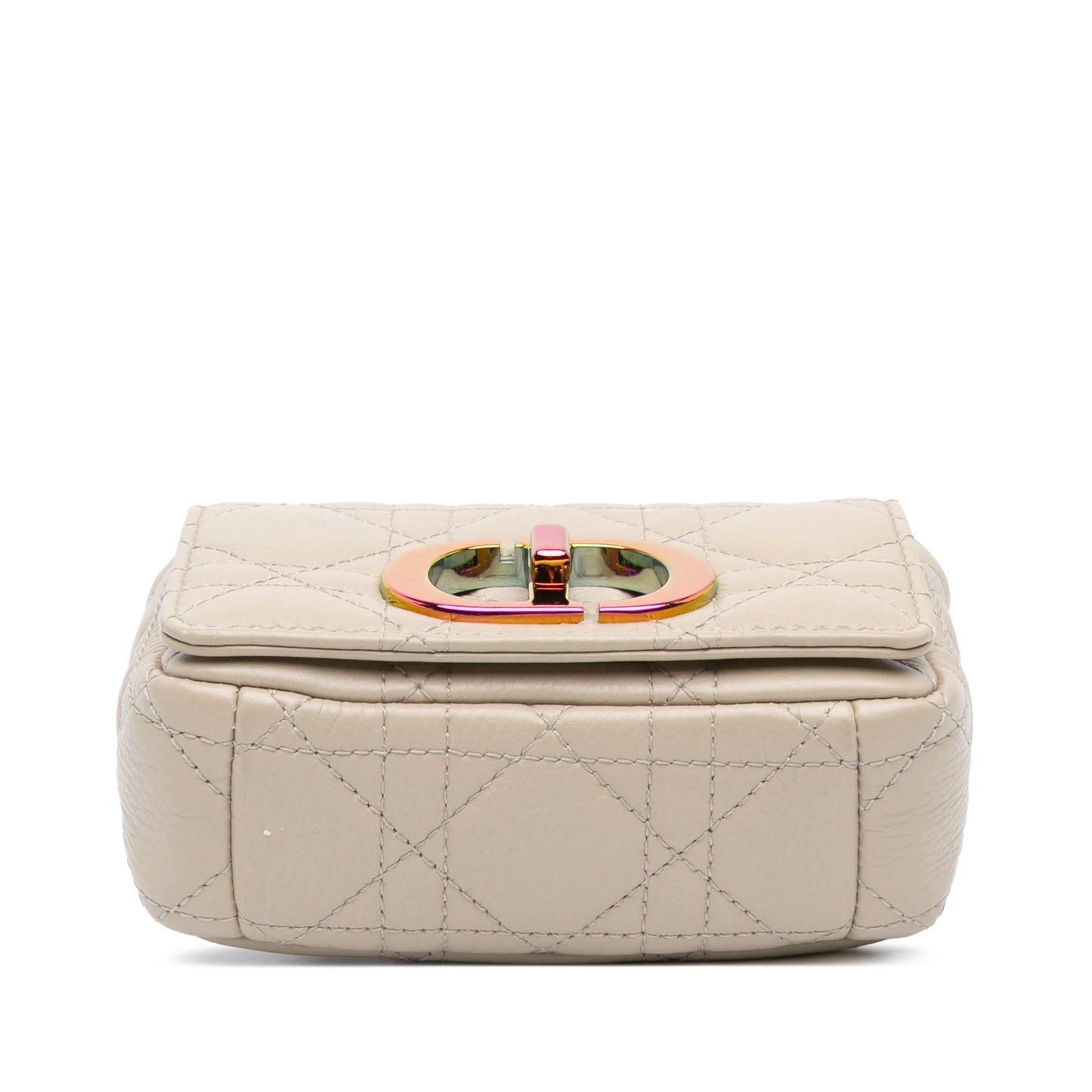 Dior Micro Supple Calfskin Cannage Caro Bag (SHG-rVRm2V)