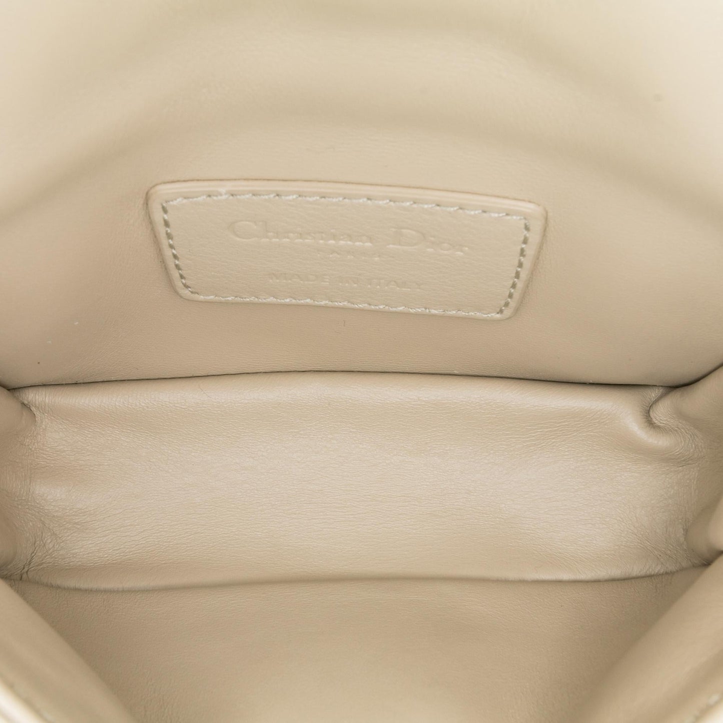 Dior Micro Supple Calfskin Cannage Caro Bag (SHG-rVRm2V)