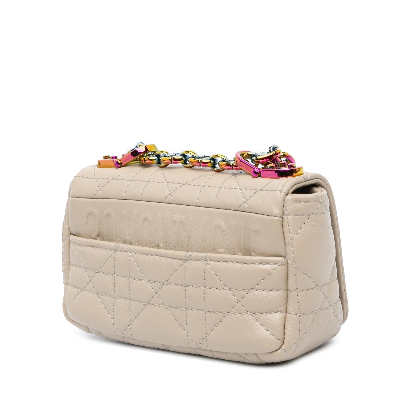 Dior Micro Supple Calfskin Cannage Caro Bag (SHG-rVRm2V)