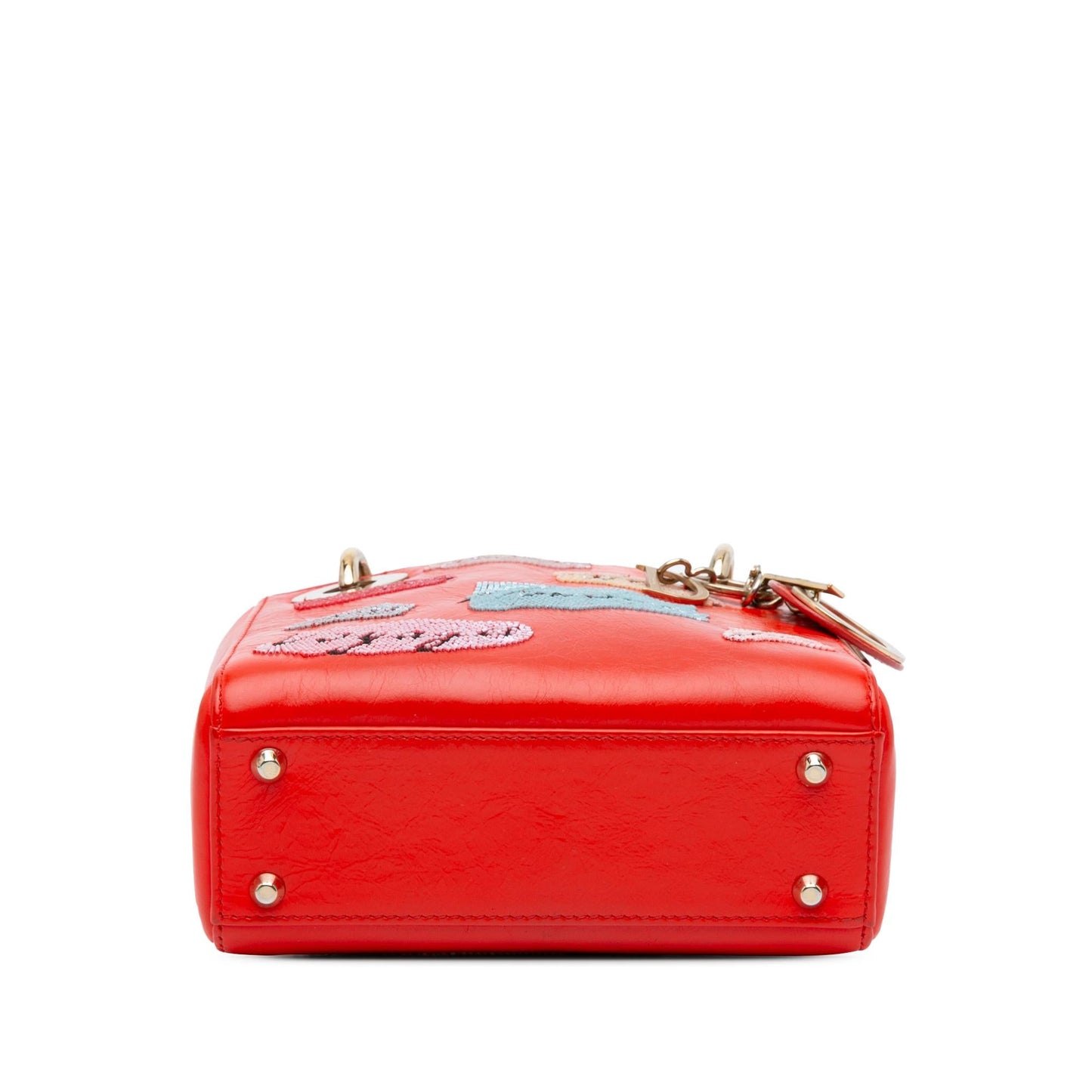 Dior Mini Calfskin Sequin Embellished Lady Dior (SHG-ufuqQH)