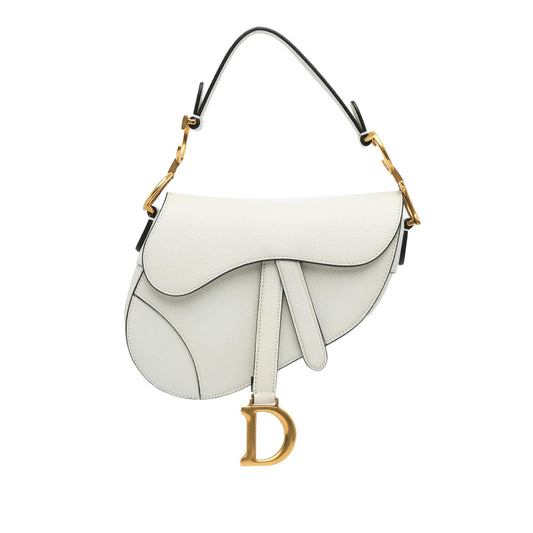 Dior Mini Grained Calfskin Saddle Bag (SHG-ZkDU07)