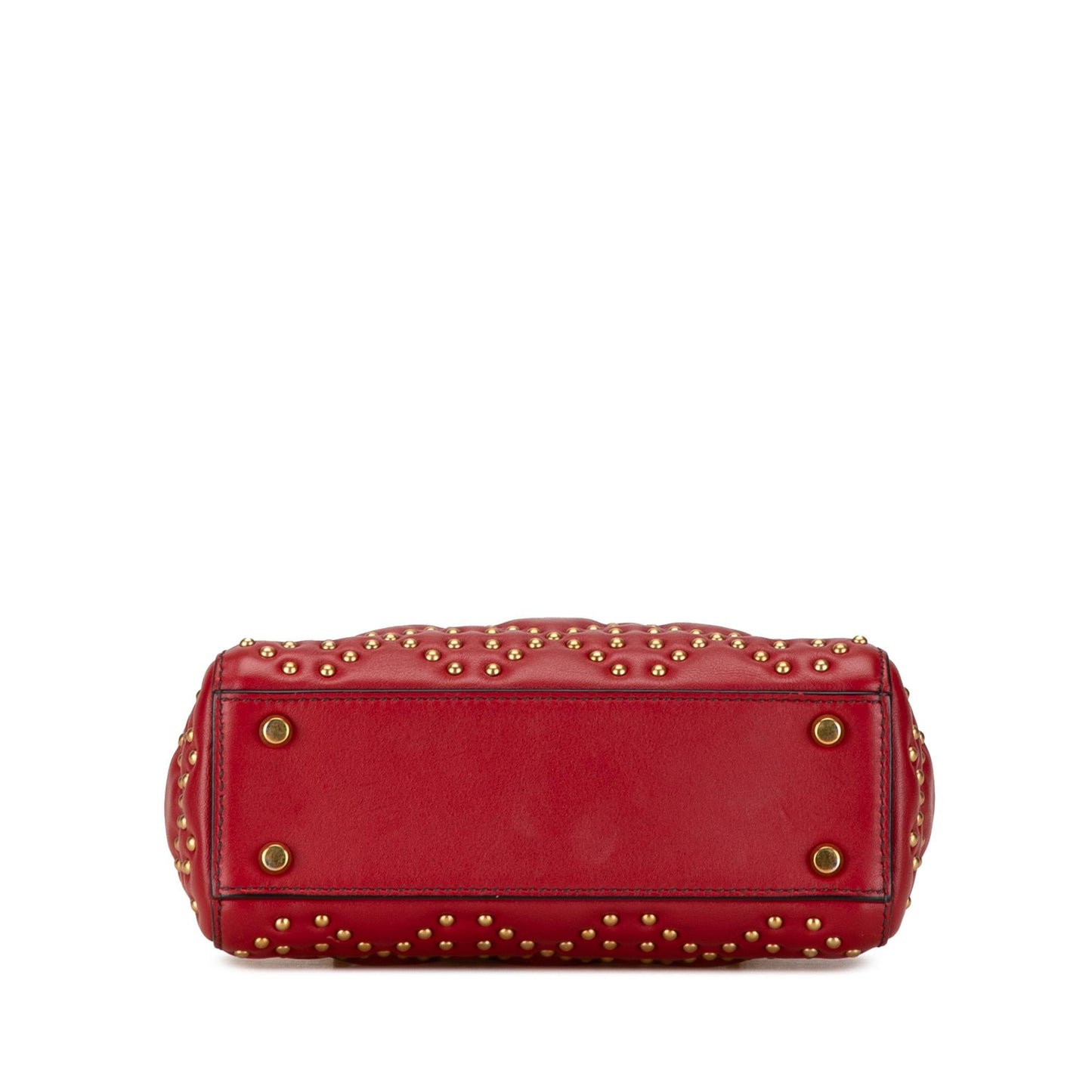 Dior Mini Lambskin Cannage Studded Supple Lady Dior (SHG-fo71iV)