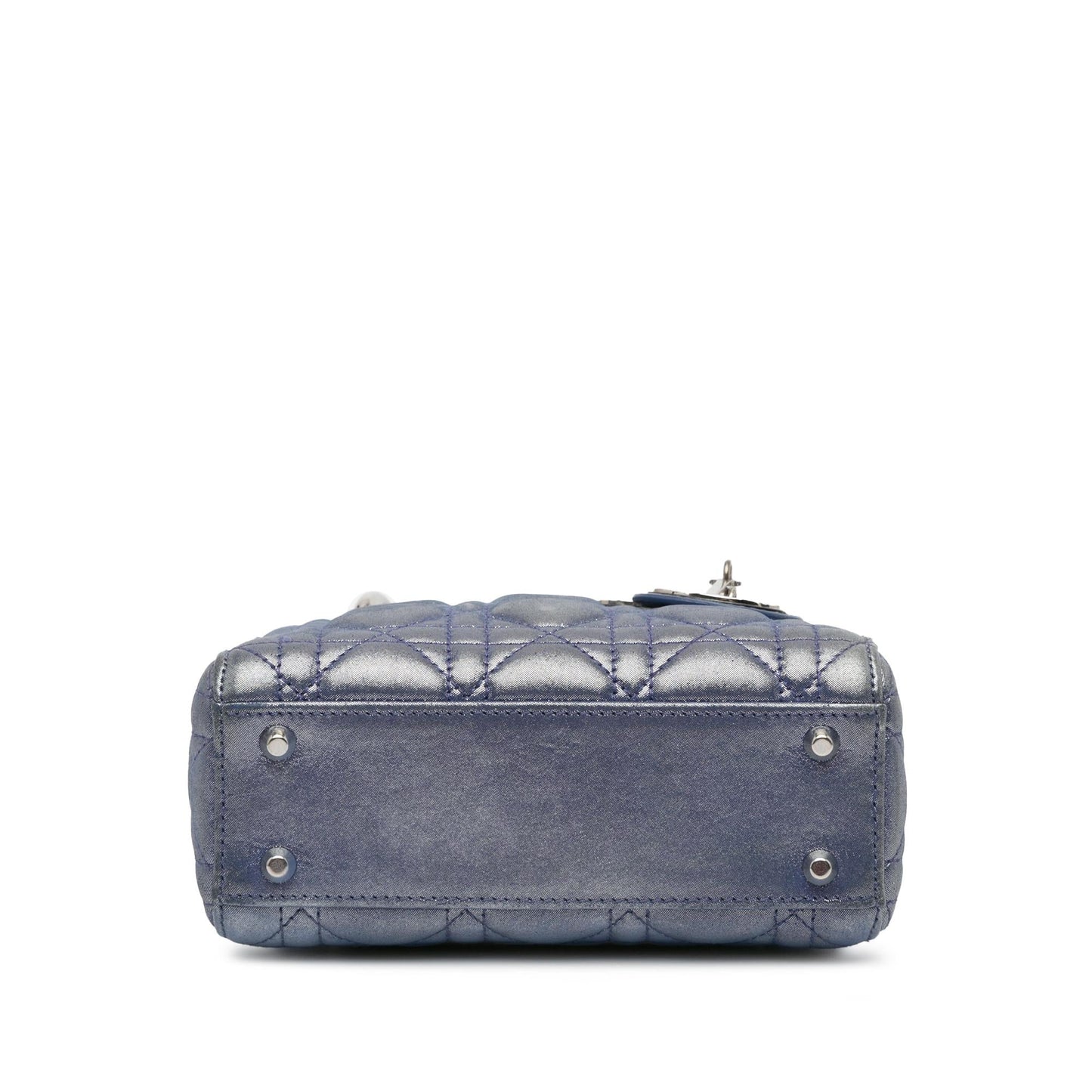 Dior Mini Metallic Lambskin Cannage Lady Dior (SHG-N1MHIR)