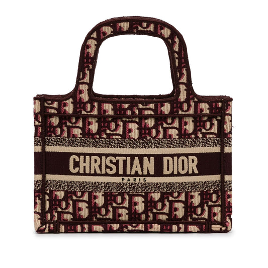 Dior Mini Oblique Book Tote (SHG-9NZple)