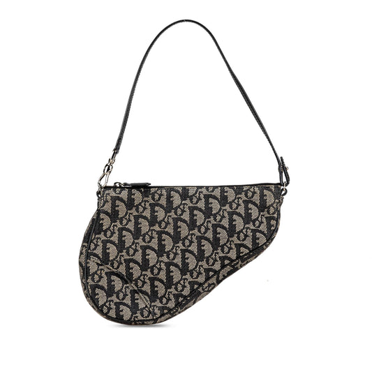 Dior Mini Oblique Saddle Pochette (SHG-I8HllM)