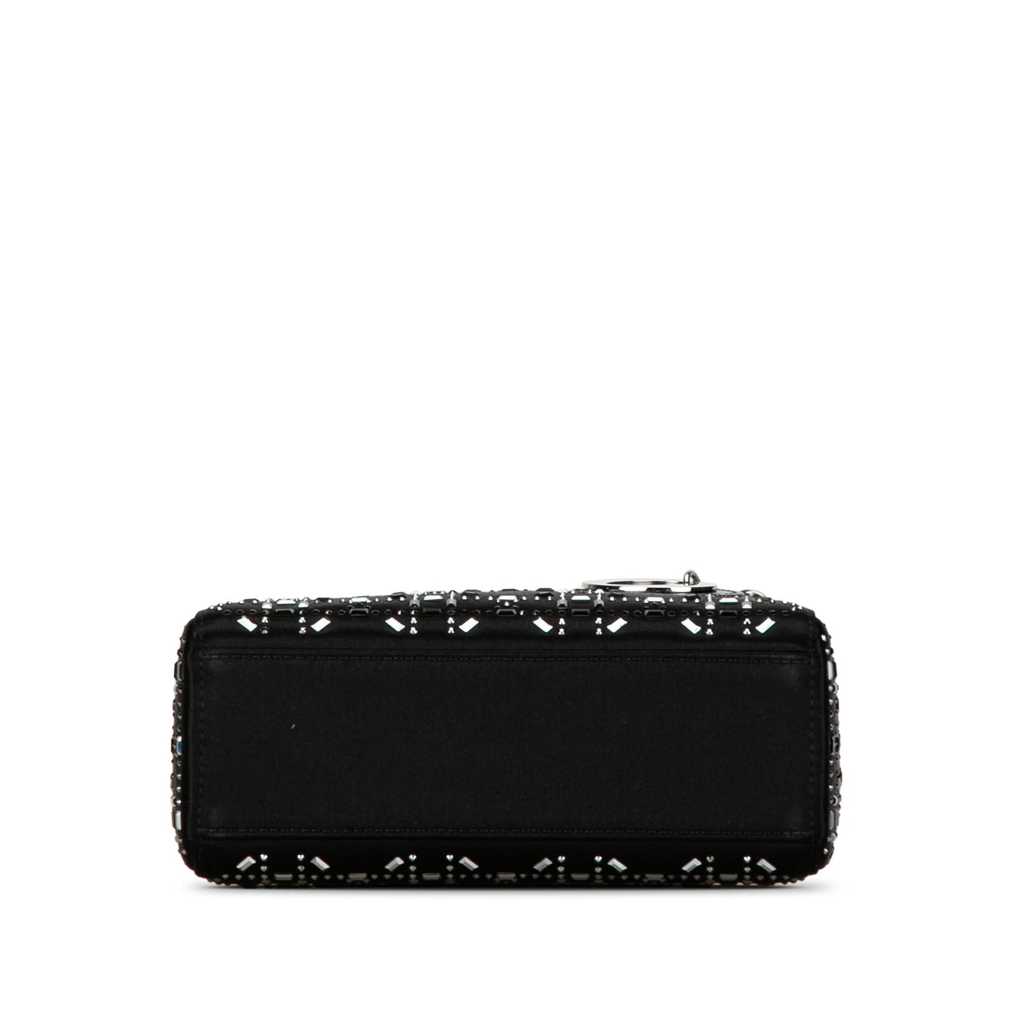Dior Mini Satin Cannage Crystal Embellished Lady Dior (SHG-W5Fy2M)