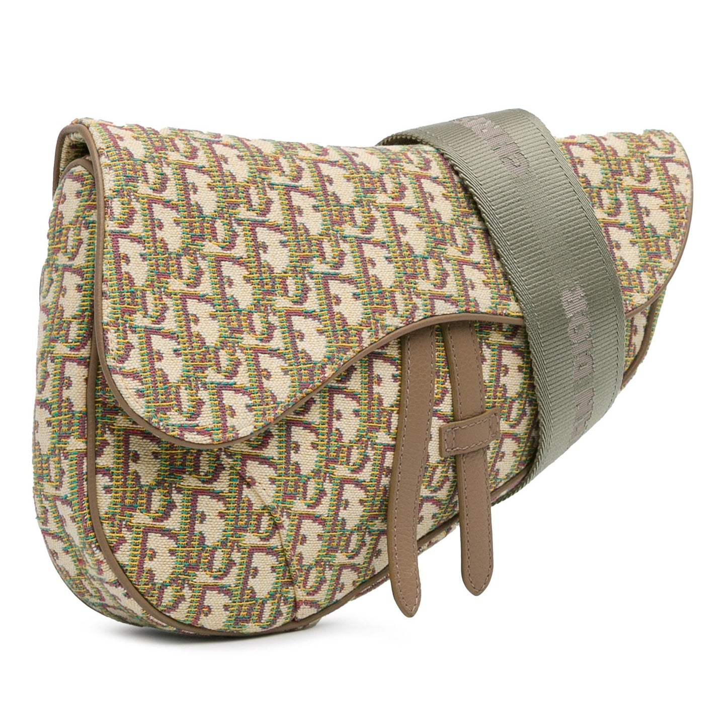 Dior Oblique Canvas Saddle Bag (SHG-mBHM7w)