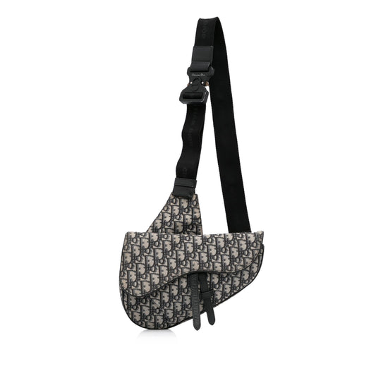 Dior Oblique Canvas Saddle Crossbody (SHG-UFc7Hj)