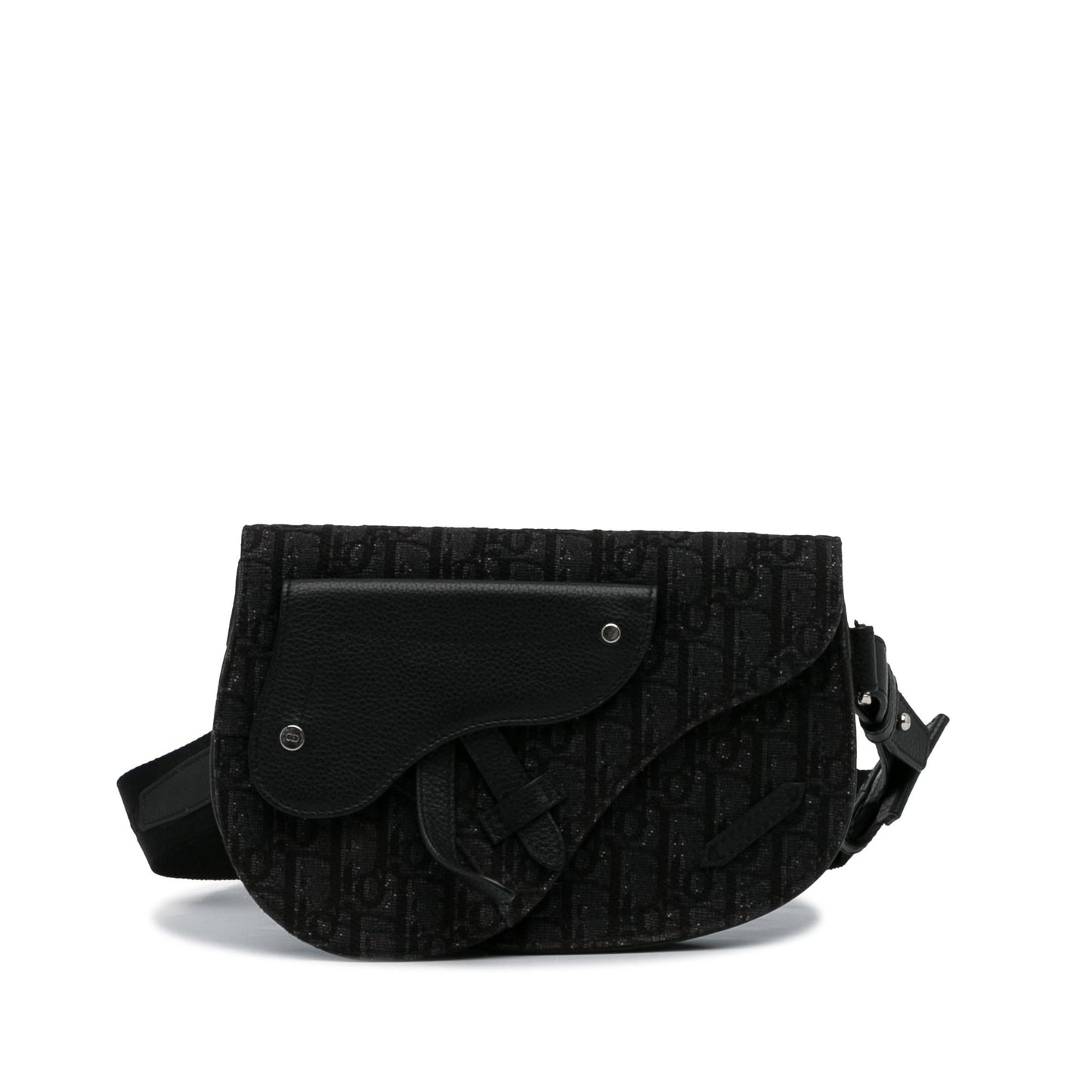 Dior Oblique Canvas Saddle Messenger Bag (SHG-of9ptW)