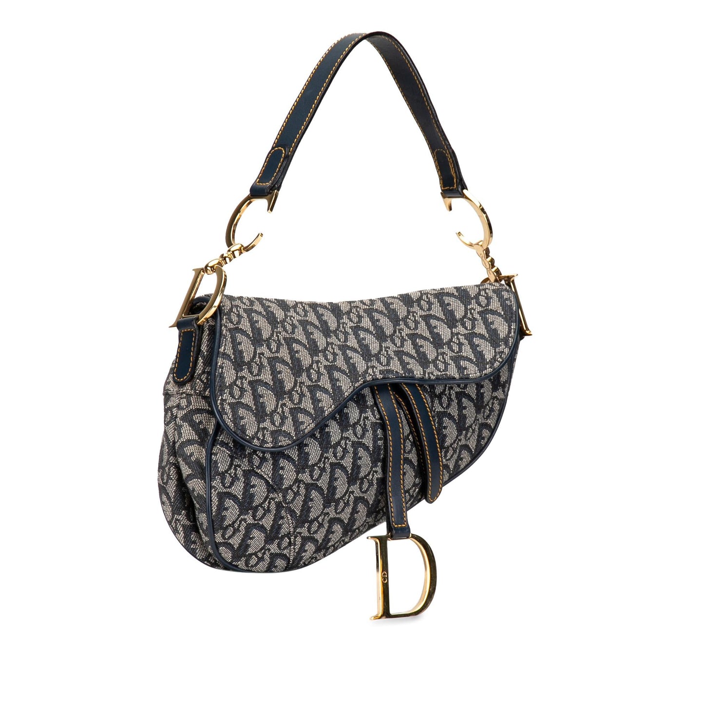 Dior Oblique Canvas Saddle (SHG-yGP2np)