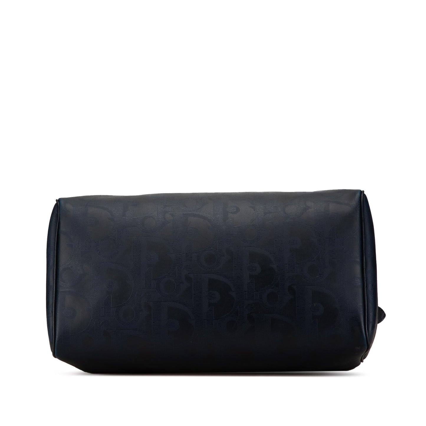 Dior Oblique Coated Canvas Boston Bag (SHG-yKYS8X)