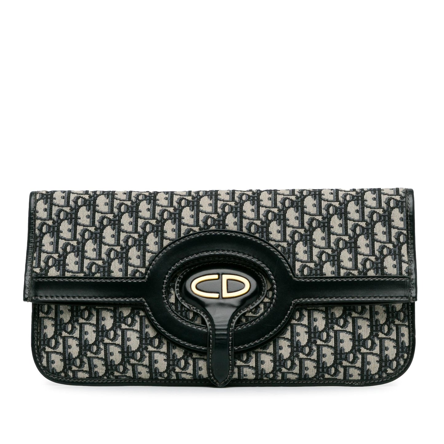 Dior Oblique Fold Over Clutch (SHG-DUlOna)