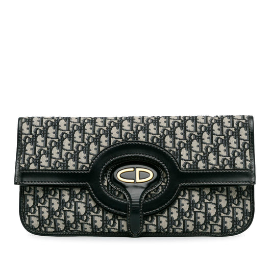 Dior Oblique Fold Over Clutch (SHG-DUlOna)