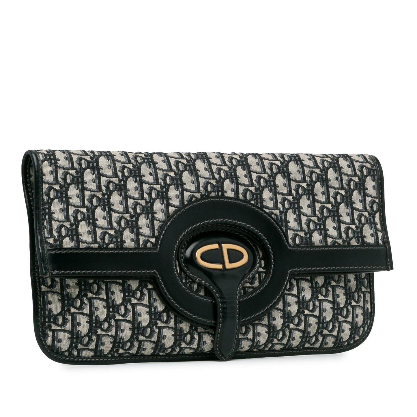 Dior Oblique Fold Over Clutch (SHG-DUlOna)