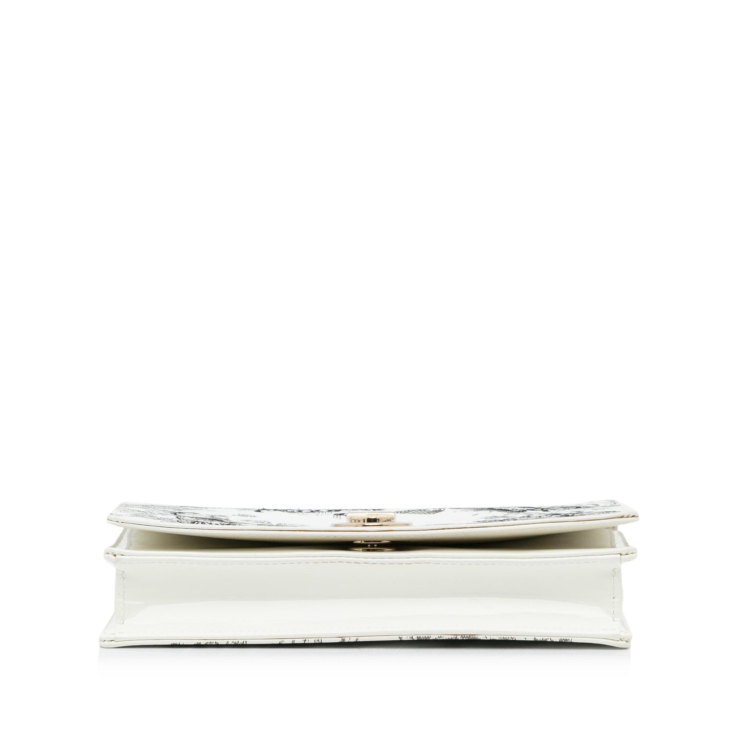 Dior Patent Diorama Toile de Jouy Clutch (SHG-RGybns)