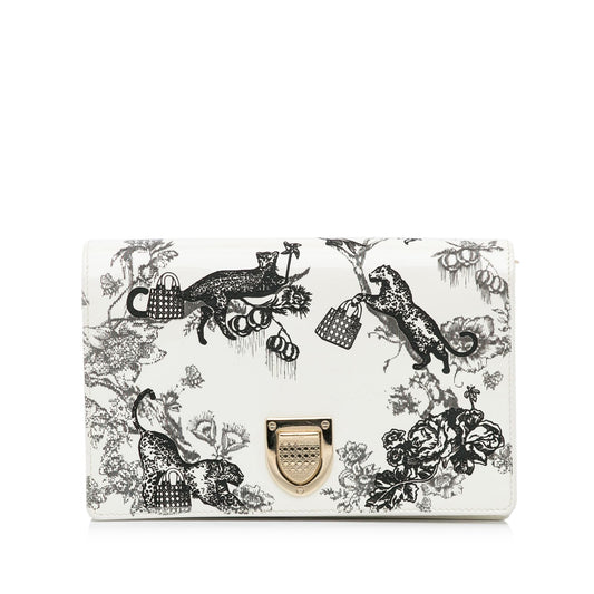Dior Patent Diorama Toile de Jouy Clutch (SHG-RGybns)