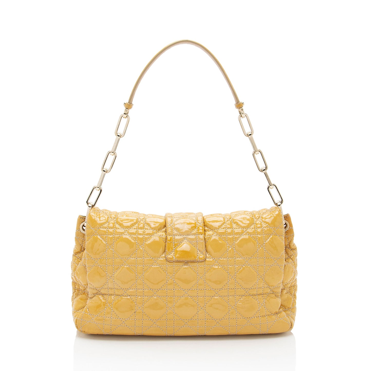 Dior Patent Leather New Lock Flap Bag - FINAL SALE (SHF-feTpMG)