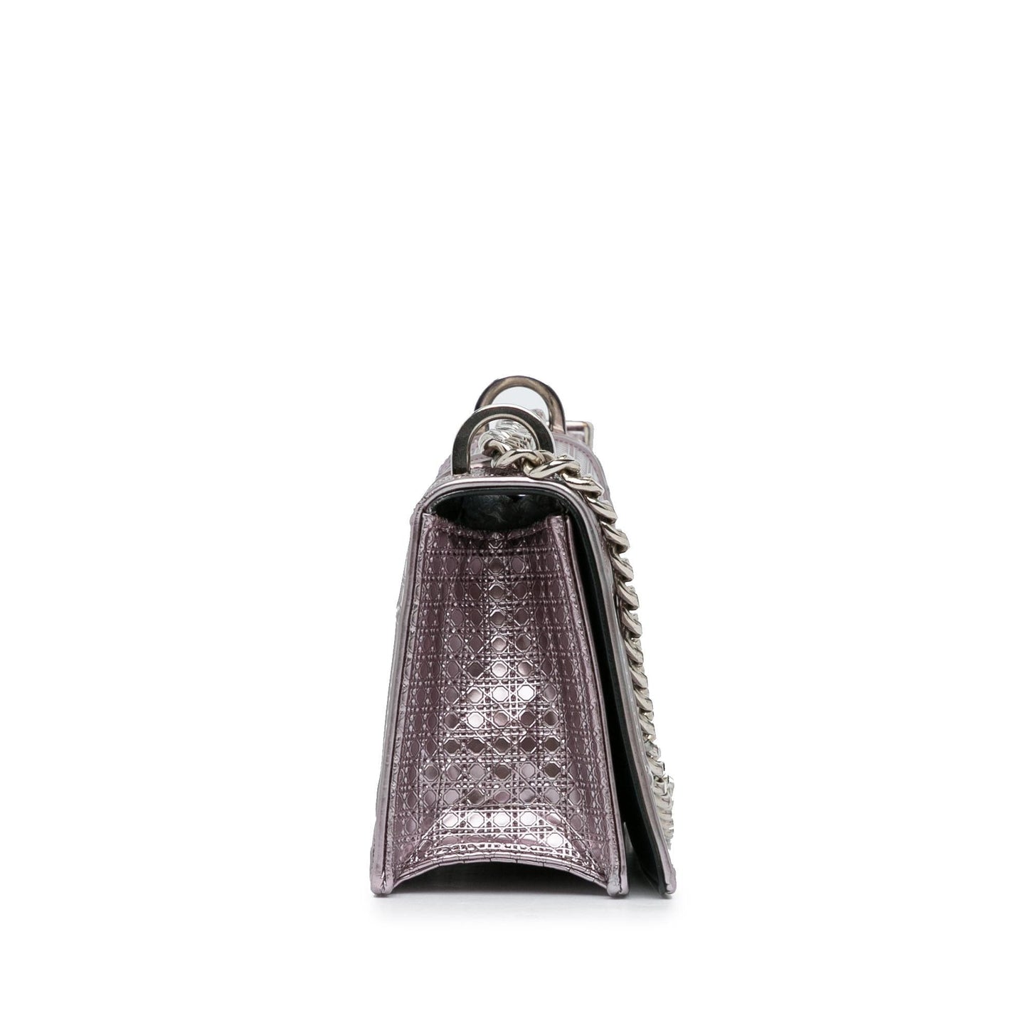 Dior Patent Microcannage Diorama Crossbody Bag (SHG-g7oTGV)