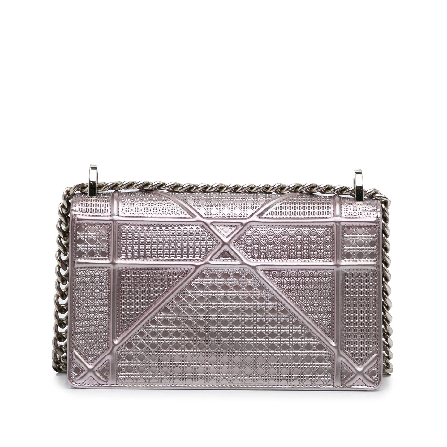 Dior Patent Microcannage Diorama Crossbody Bag (SHG-g7oTGV)
