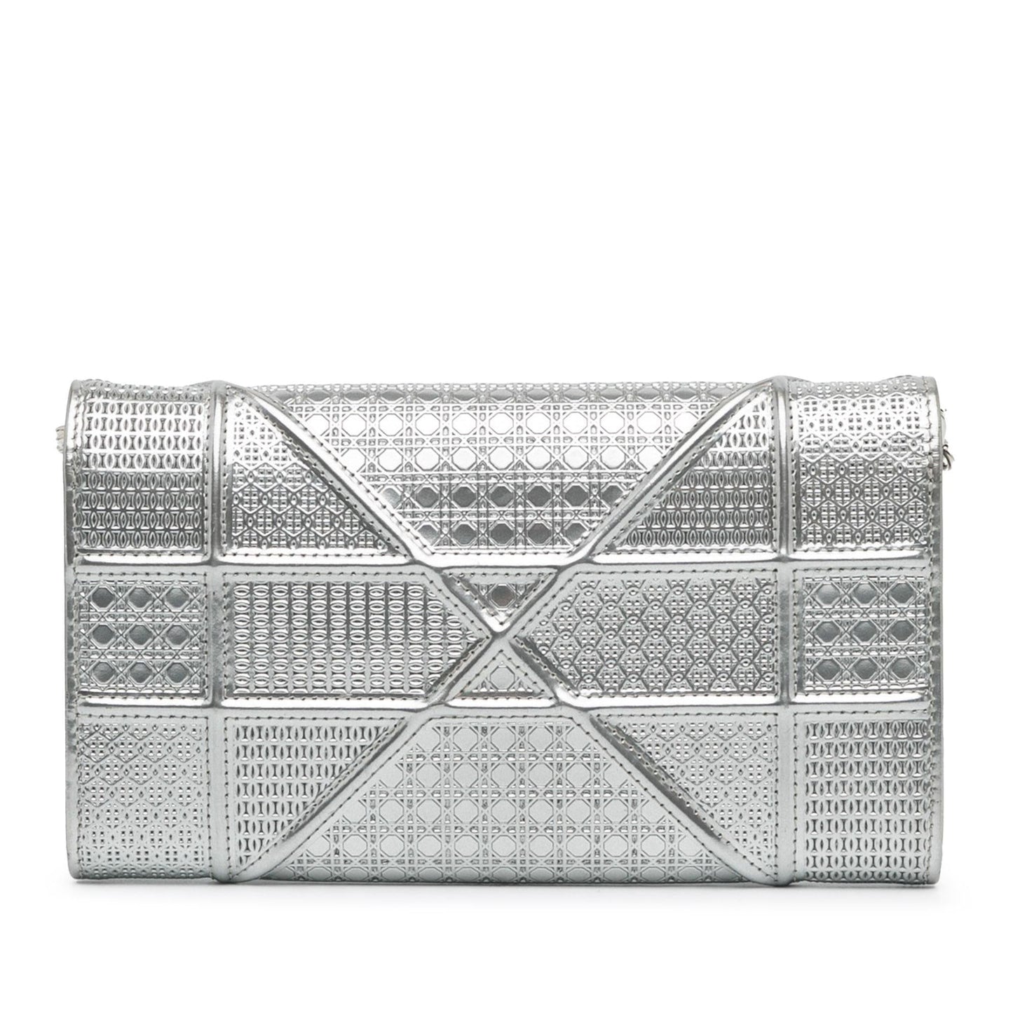 Dior Patent Microcannage Diorama Wallet on Chain (SHG-1ZSxWm)