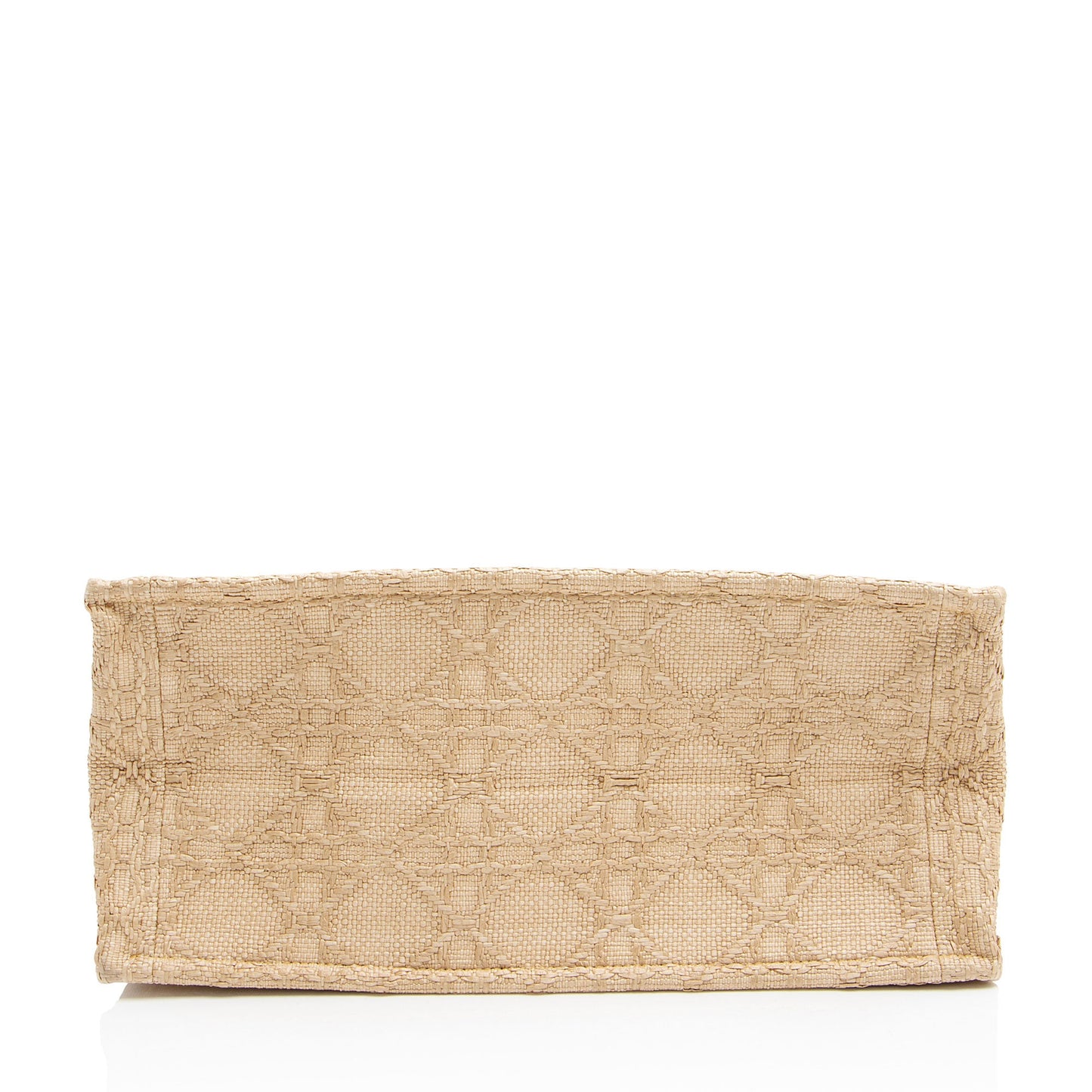 Dior Raffia Cannage Medium Book Tote (SHF-vp73d7)